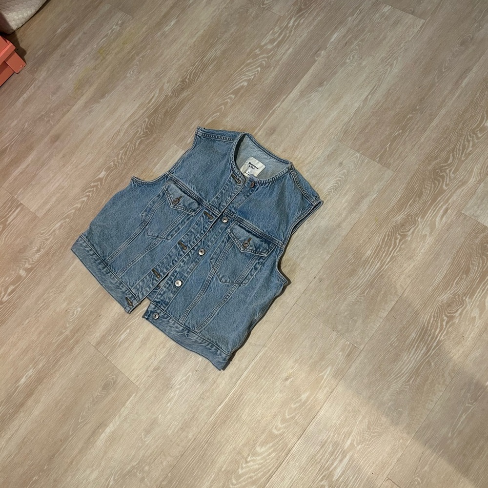Abercrombie Denim Vest